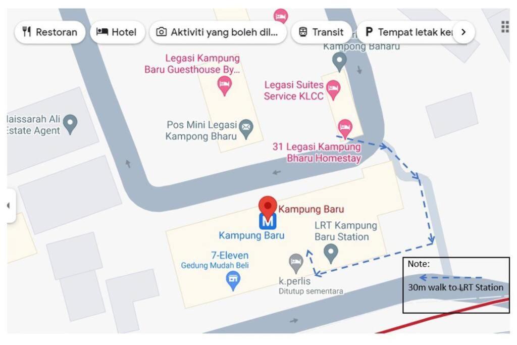 Pangsapuri King Legasi Kampung Bharu View Klcc Kuala Lumpur